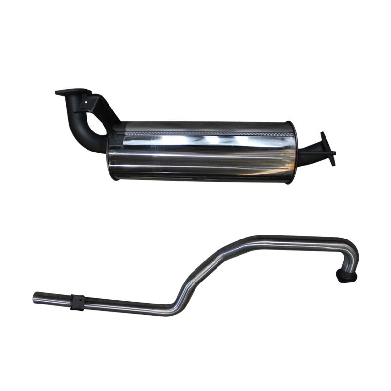 Manta Toyota Landcruiser HZJ, FZJ105 2.5in off Extractors Muffler/Tailpipe image