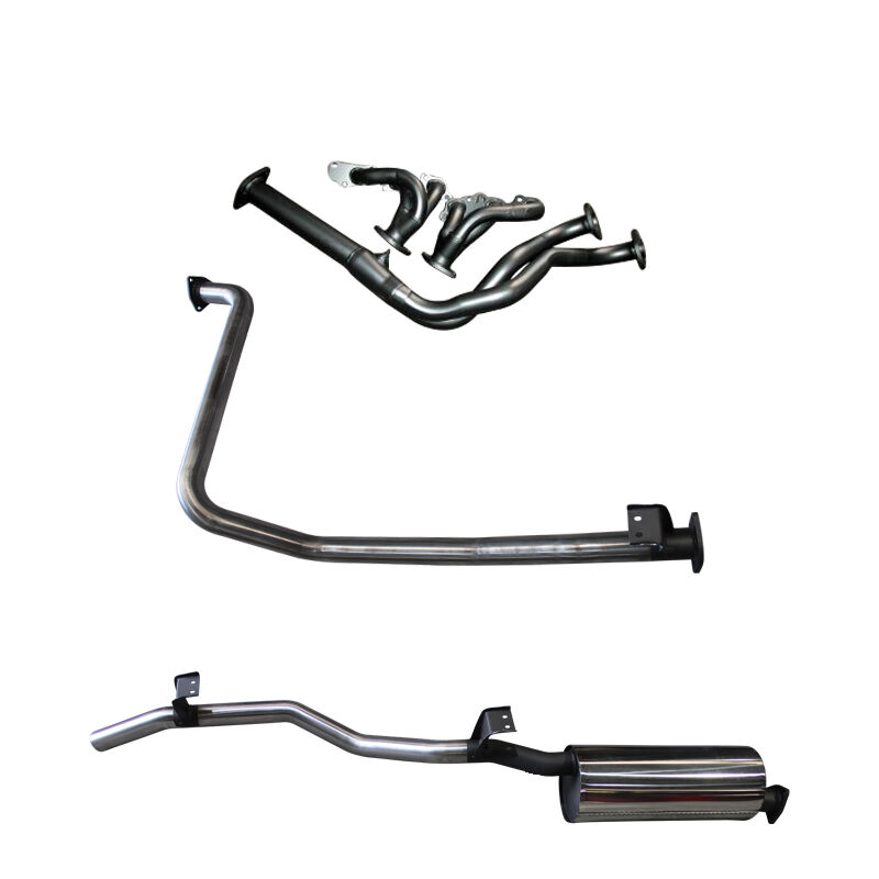 Manta Toyota Landcruiser FZJ79 Extractors & 2.5in Full System image
