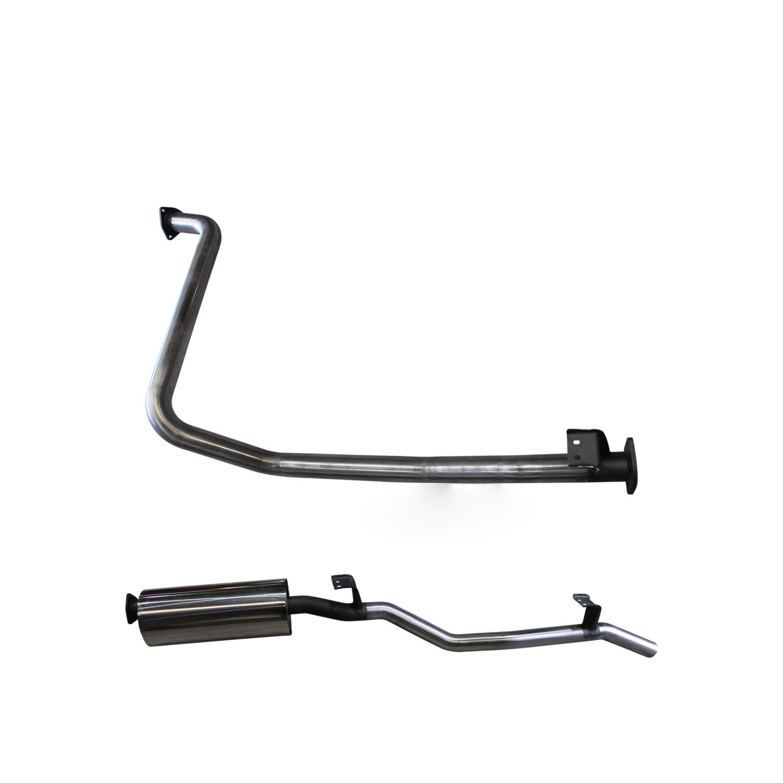 Manta Toyota Landcruiser FZJ79 2.5in off Engine Pipe Stainless Steel image