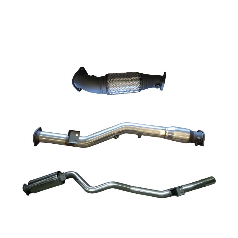Manta Toyota Landcruiser VDJ76 V8 Wagon 3in Without Cat Rear Muffler DPF image