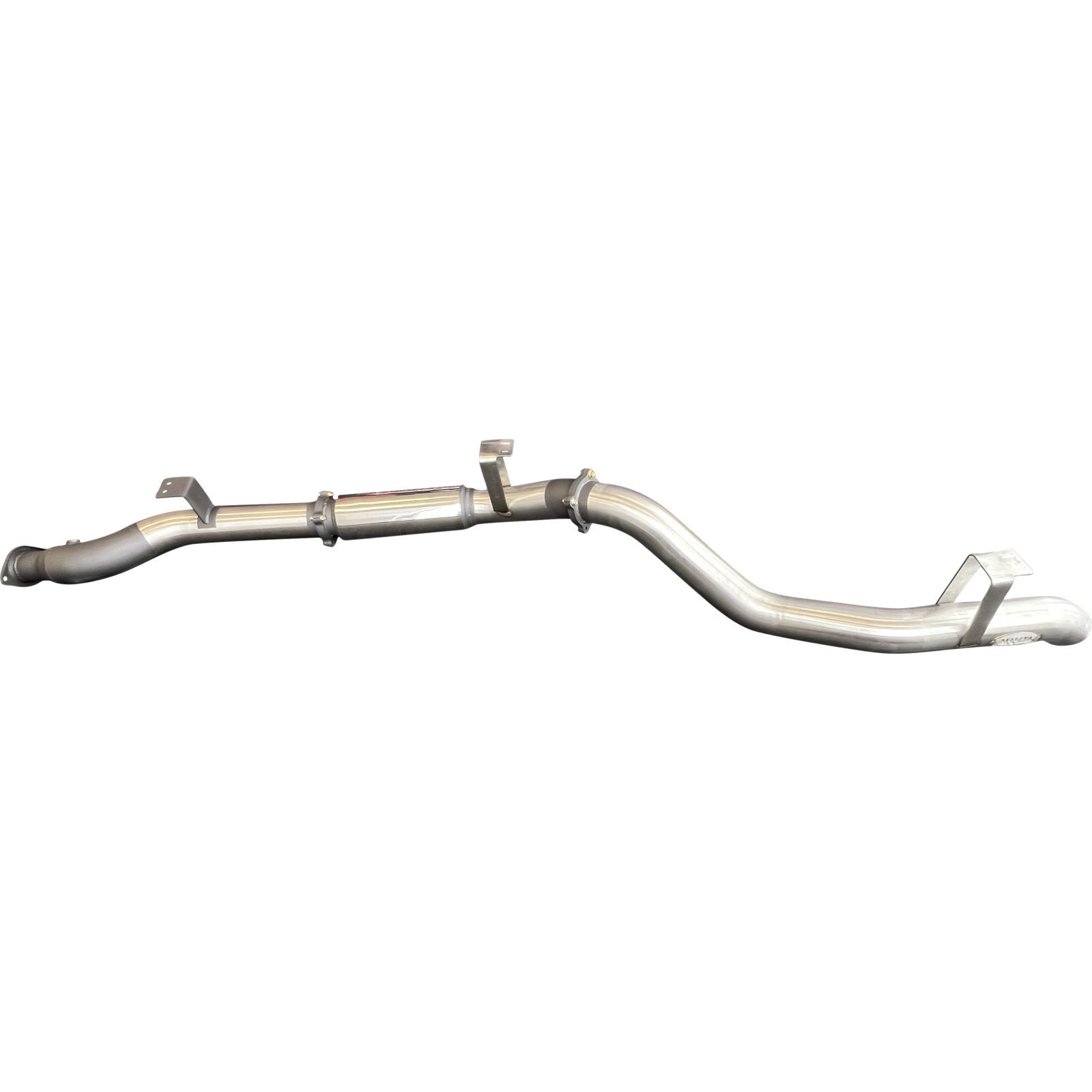 Manta Toyota Landcruiser VDJ76 4.5L V8 Wagon 4in DPF Back with Muffler Stainless Steel image