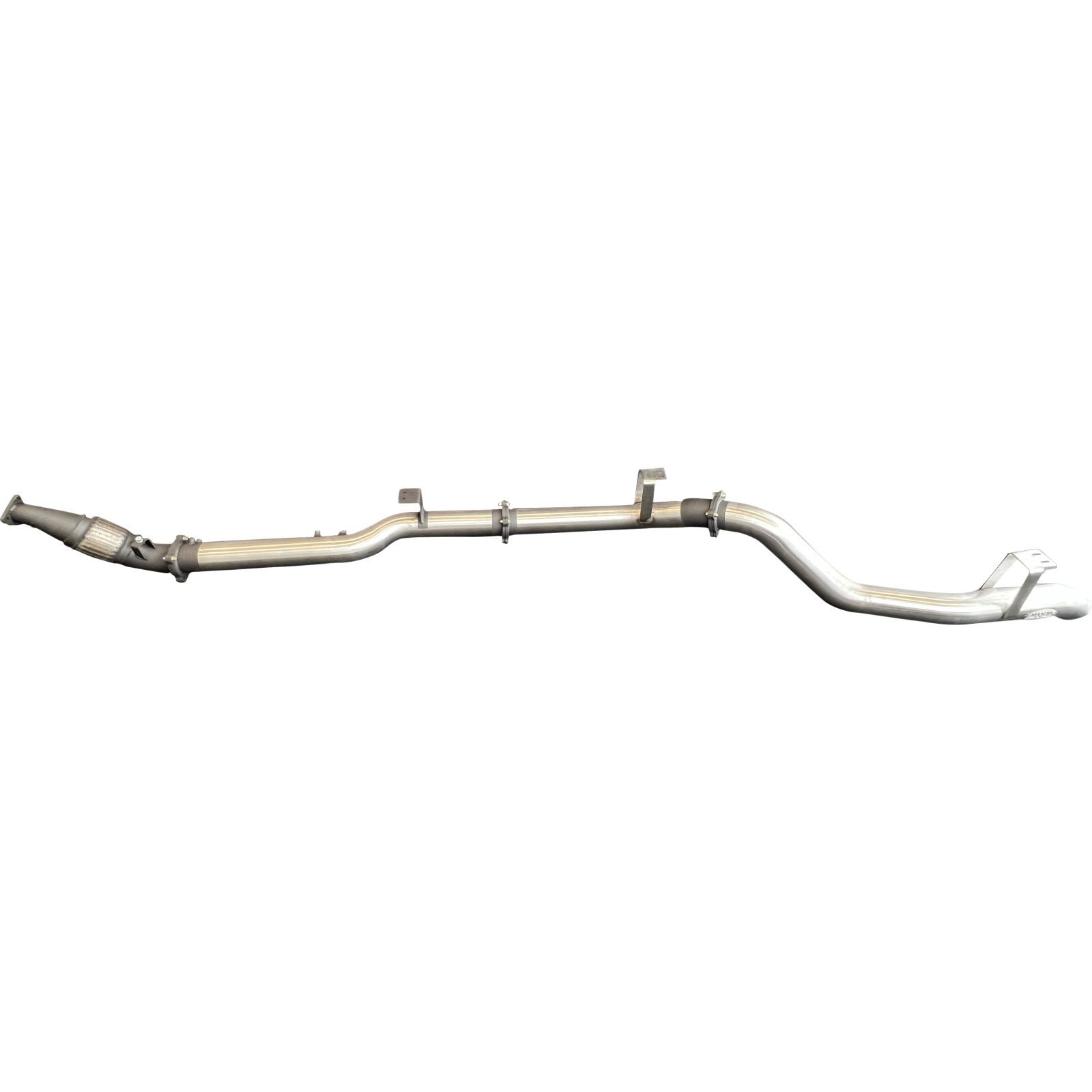 Manta Toyota Landcruiser VDJ76 4.5L V8 Wagon 4in Turbo Back without Cat & without Muffler DPF Model Stainless Steel image