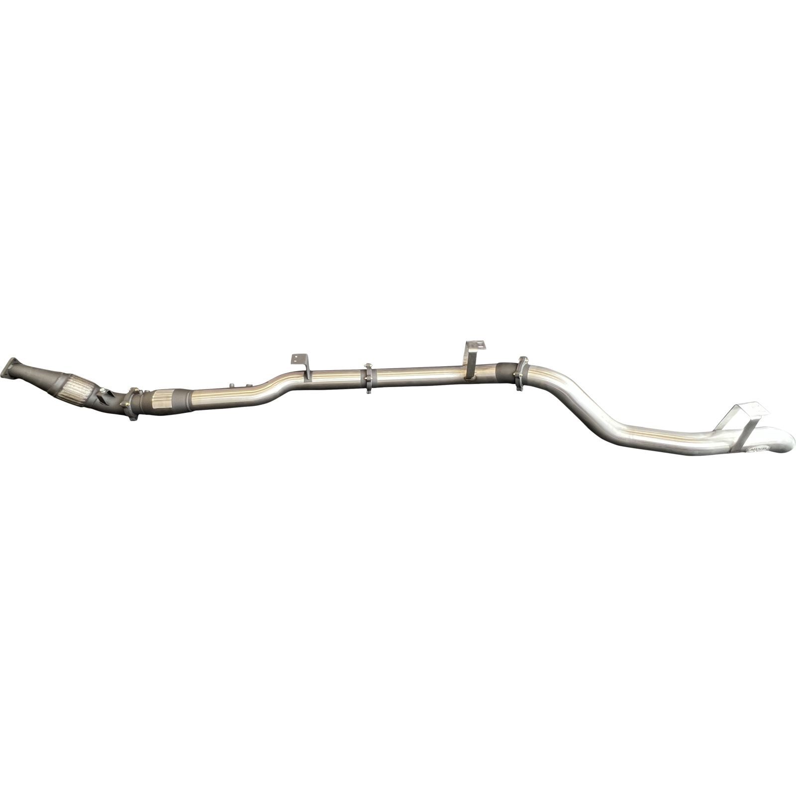 Manta Toyota Landcruiser VDJ76 4.5L V8 Wagon 4in Turbo Back with Cat & without Muffler Pre-DPF Model Stainless Steel image