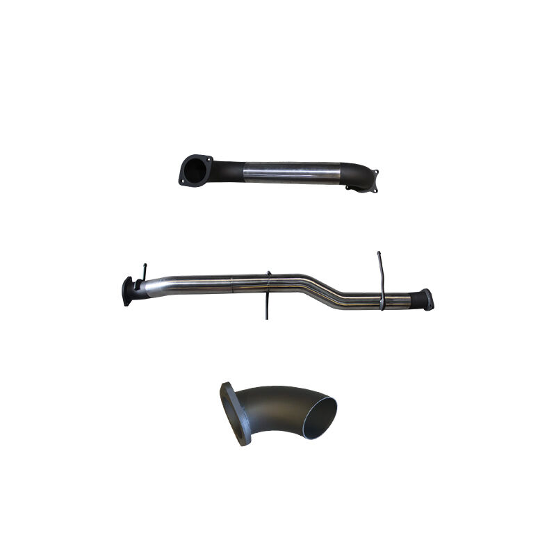 Manta Volkswagen Amarok V6 3in DPF Back Dump At Diff Stainless Steel image
