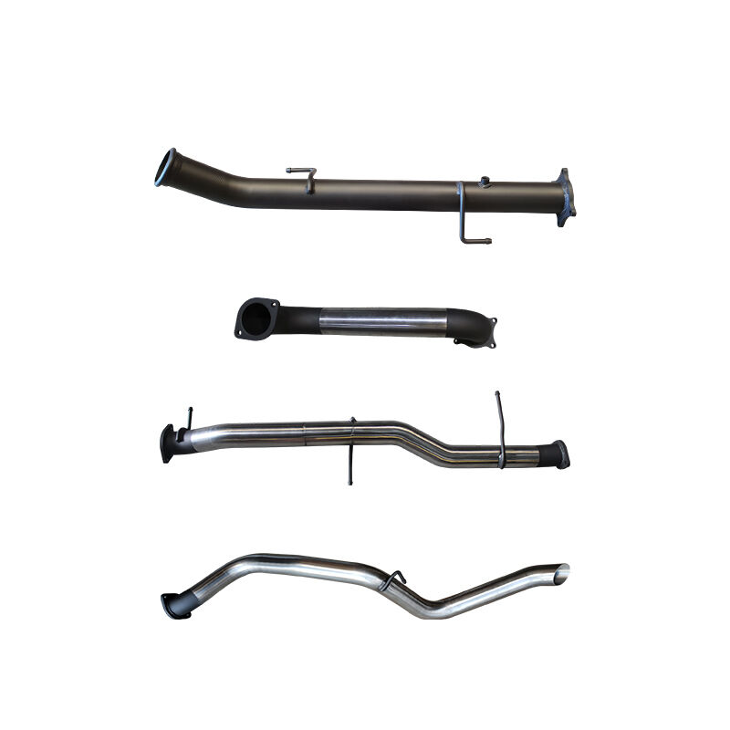 Manta Volkswagen Amarok V6 3in Dump PIPE Back Without Muffler Extended Tailpipe Stainless Steel image