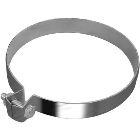 6.7" Round Bracket, Stainless image