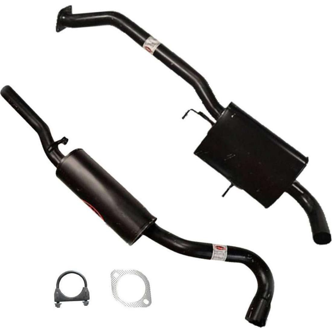 Redback Sports 2.5" Exhaust VN VG VP VR V6 & VS V8 SS Commodore Sedan Cat Back image