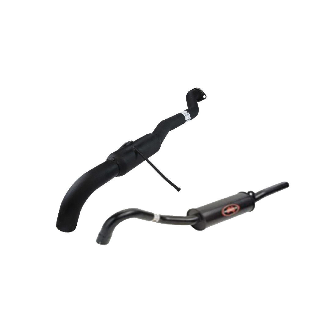 Redback Exhaust 2.5" Sports System VS V6 Commodore Sedan Cat Back Bolt On with Hotdog image