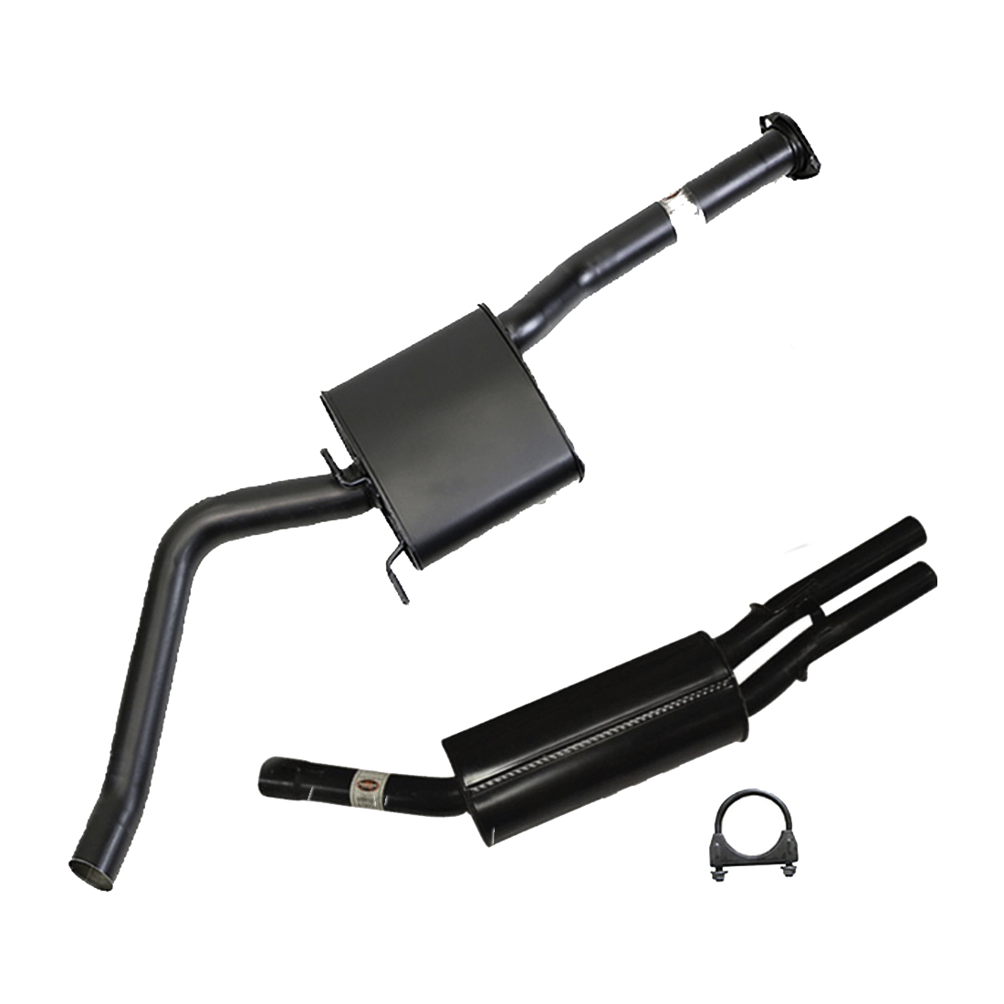 Holden Commodore VT VX VY V6 Sedan Redback Sports Exhaust 2 1/2 Cat Back Bolt On image