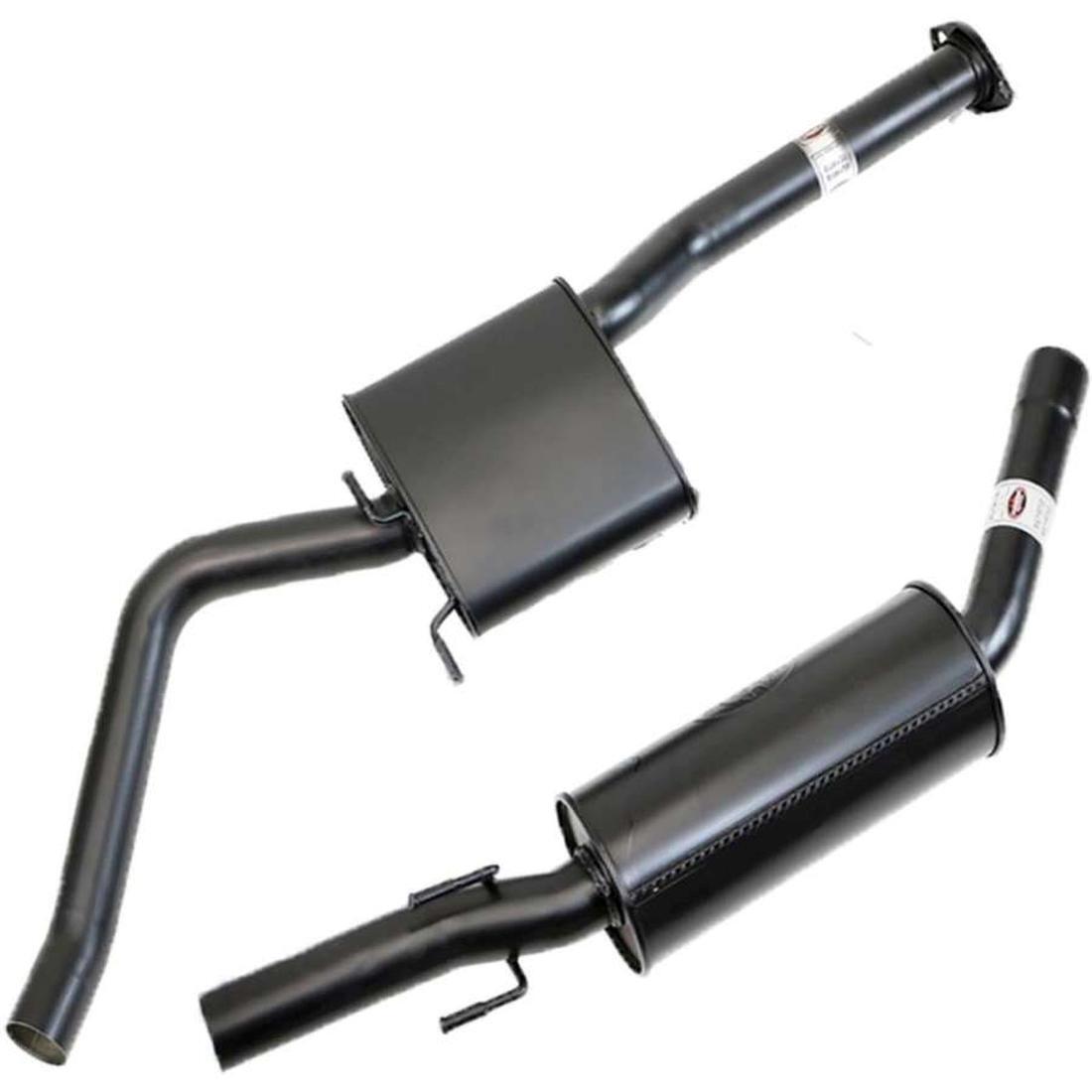 Holden Commodore VT VX VY V6 Sedan Redback Sports Exhaust 2 1/2" Inch Cat Back image
