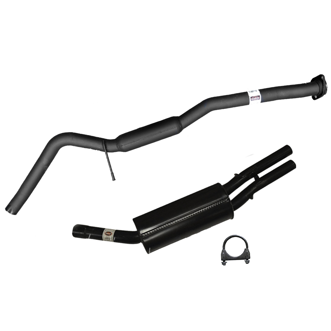 Redback 2.5 Inch Sports System VT VX VY V6 Commodore Wagon & Ute Dual Outlet image