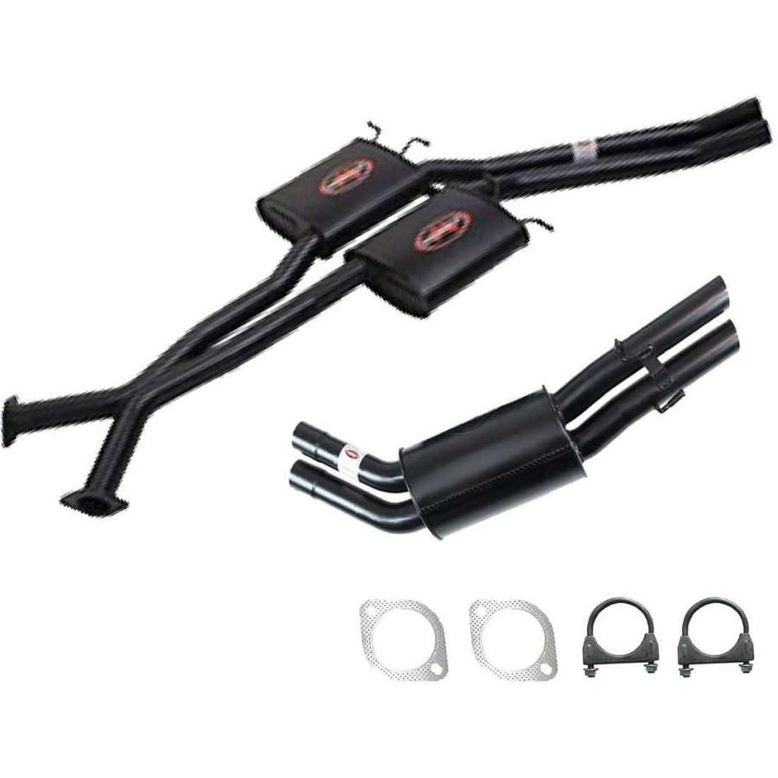Holden Statesman WL V8 5.7 6.0 Twin 2.5" Redback Mild Steel Exhaust  image