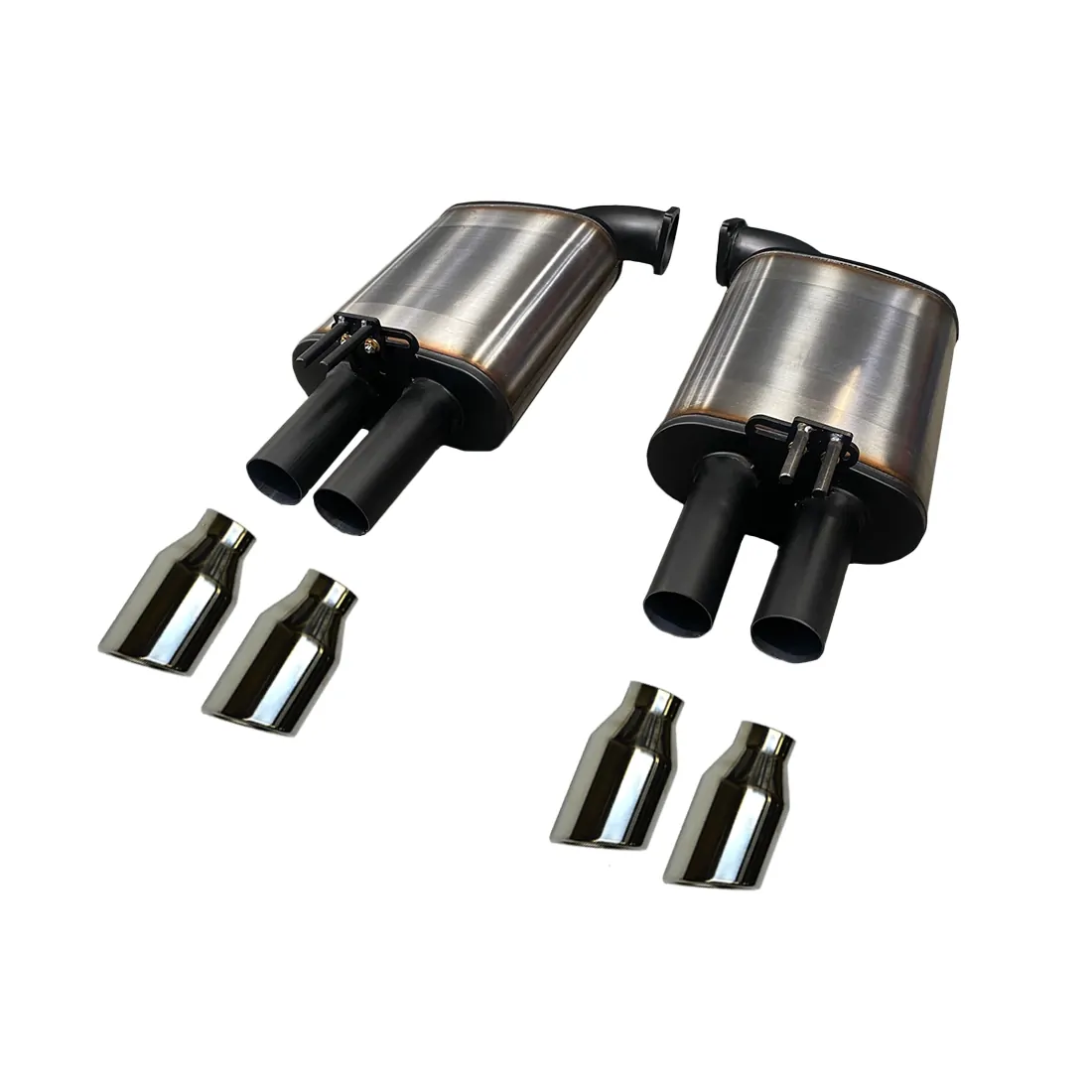 Holden Commodore VE Sedan Sports Rear Bolt On Ignite Mufflers 