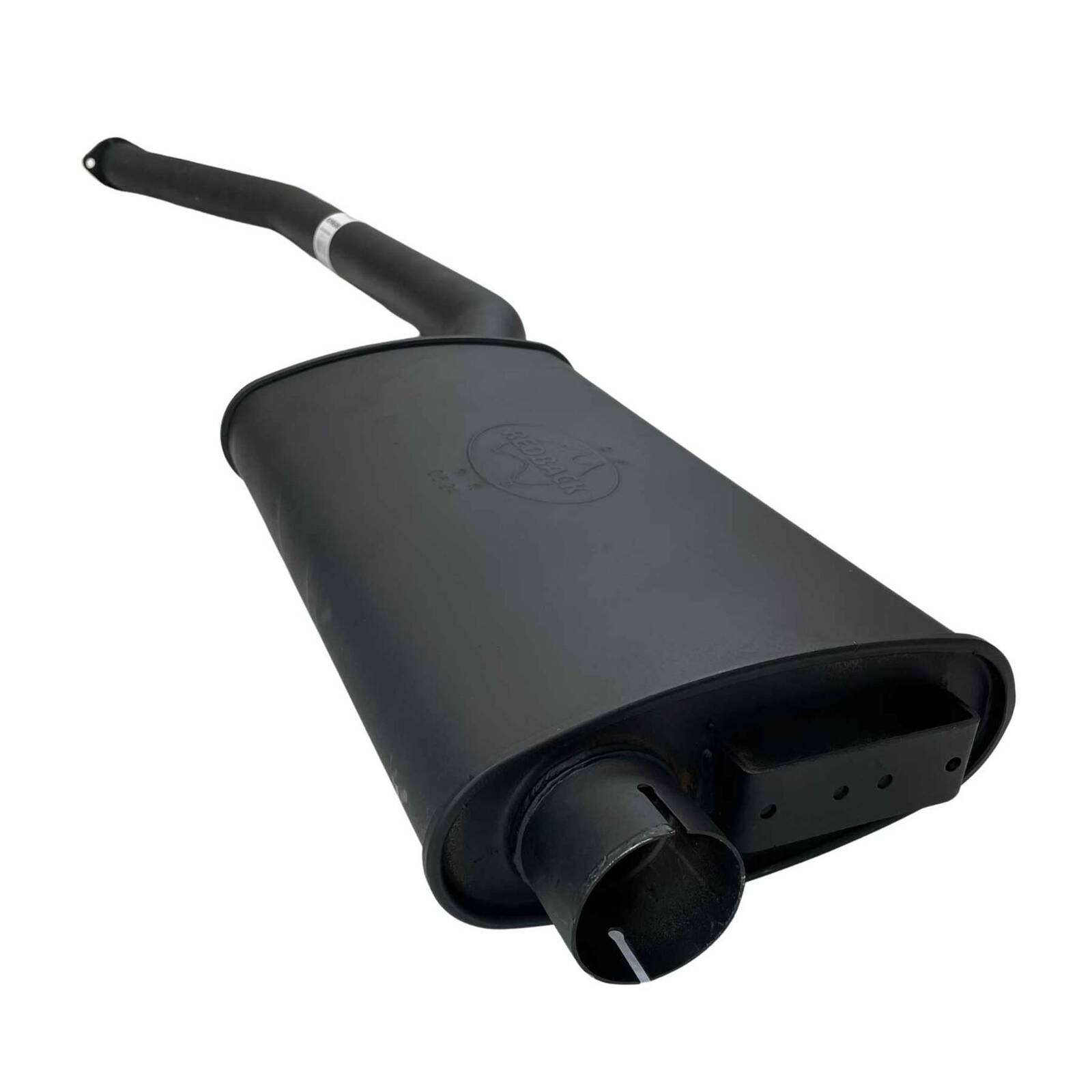 Redback 2.5" Centre Exhaust Muffler for Ford EA EB ED EF EL AU Falcon 6 Cyl 4L XR6 Sedan image