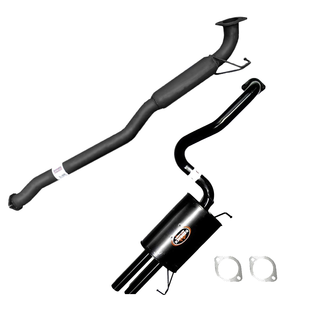 Falcon BA BF XT XR6 6Cyl 4.0L Sedan Redback 2.5" Mild Steel Cat Back Exhaust image