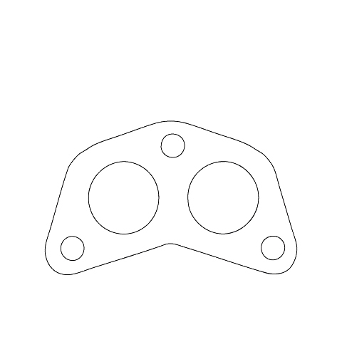 Redback Flange Gasket for various Land Rover & Suzuki vehicles image