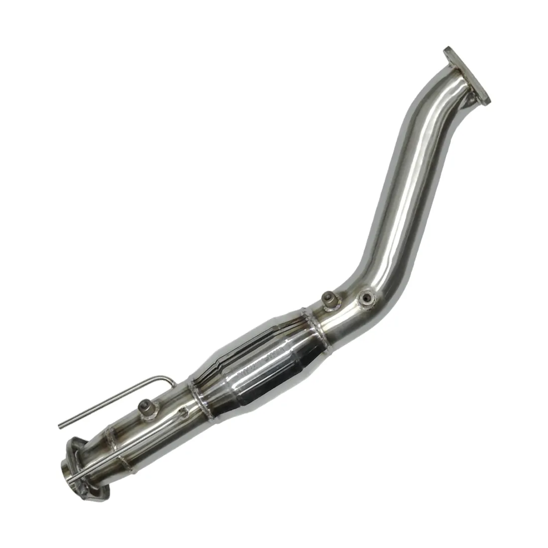 Toyota Landcruiser 70 Series VDJ76/78/79 4.5L 1VD-FTV 3" DPF Delete Pipe With Cat 304 Stainless Steel