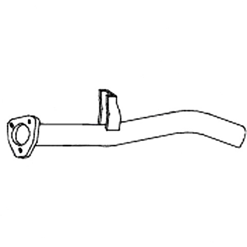Redback Tail Pipe for Mitsubishi Pajero (05/1988 - 07/1997) image