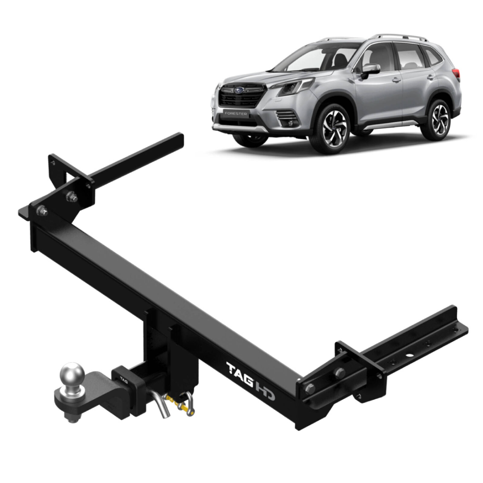TAG Heavy Duty Towbar & Direct Fit Wiring Harness for Subaru Forester SK Series (04/2018 - on) image