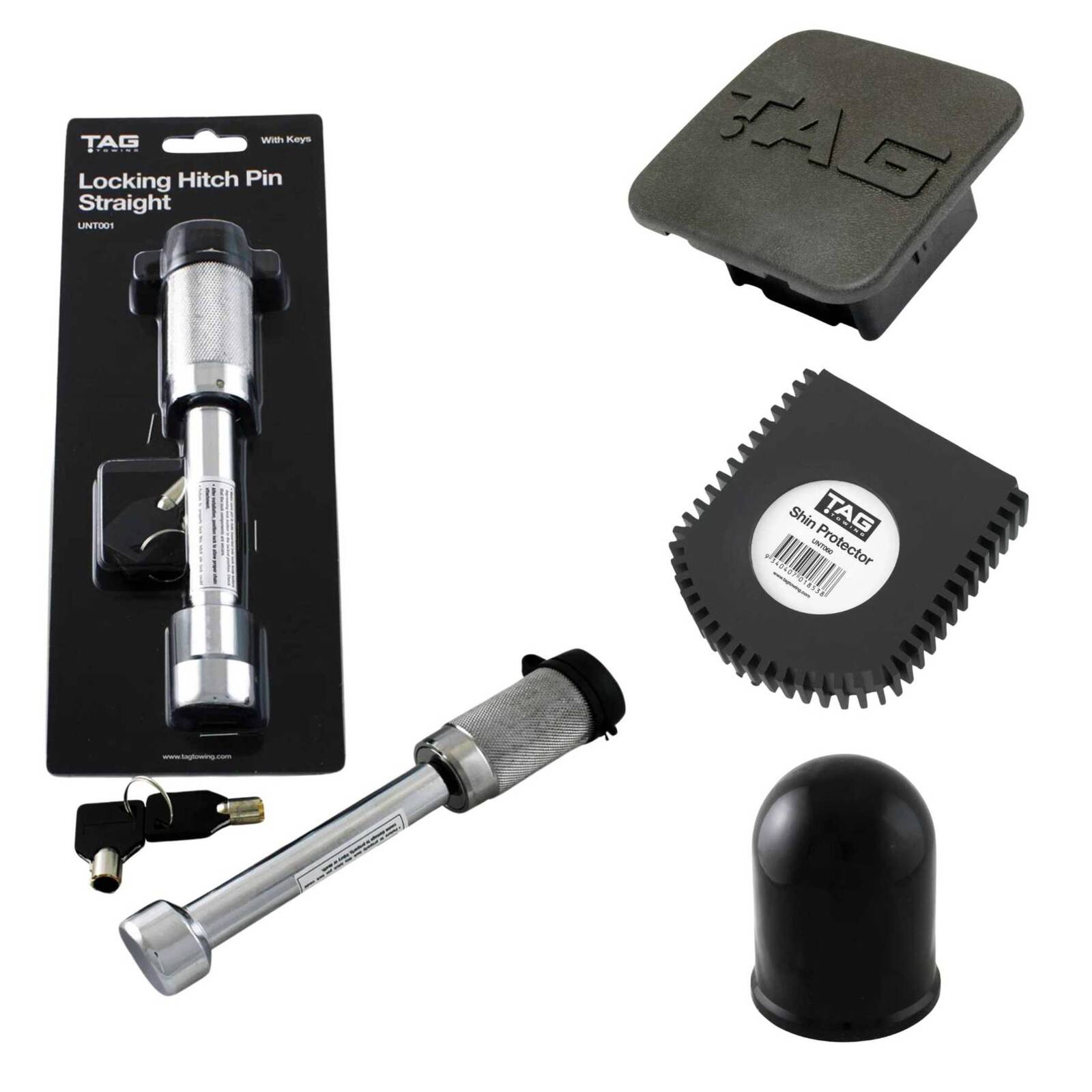 Towing Protection Kit (Hitch Cover + Locking Pin + Tow Ball Cover + Shin Protector) image