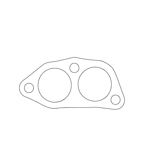 Redback Flange Gasket for Toyota Corolla (03/1970 - 01/1980) image