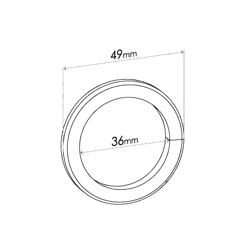 Redback Flange Gasket for Honda Odyssey (10/1998 - 06/2004), Toyota Corolla (03/1970 - 07/1974) image