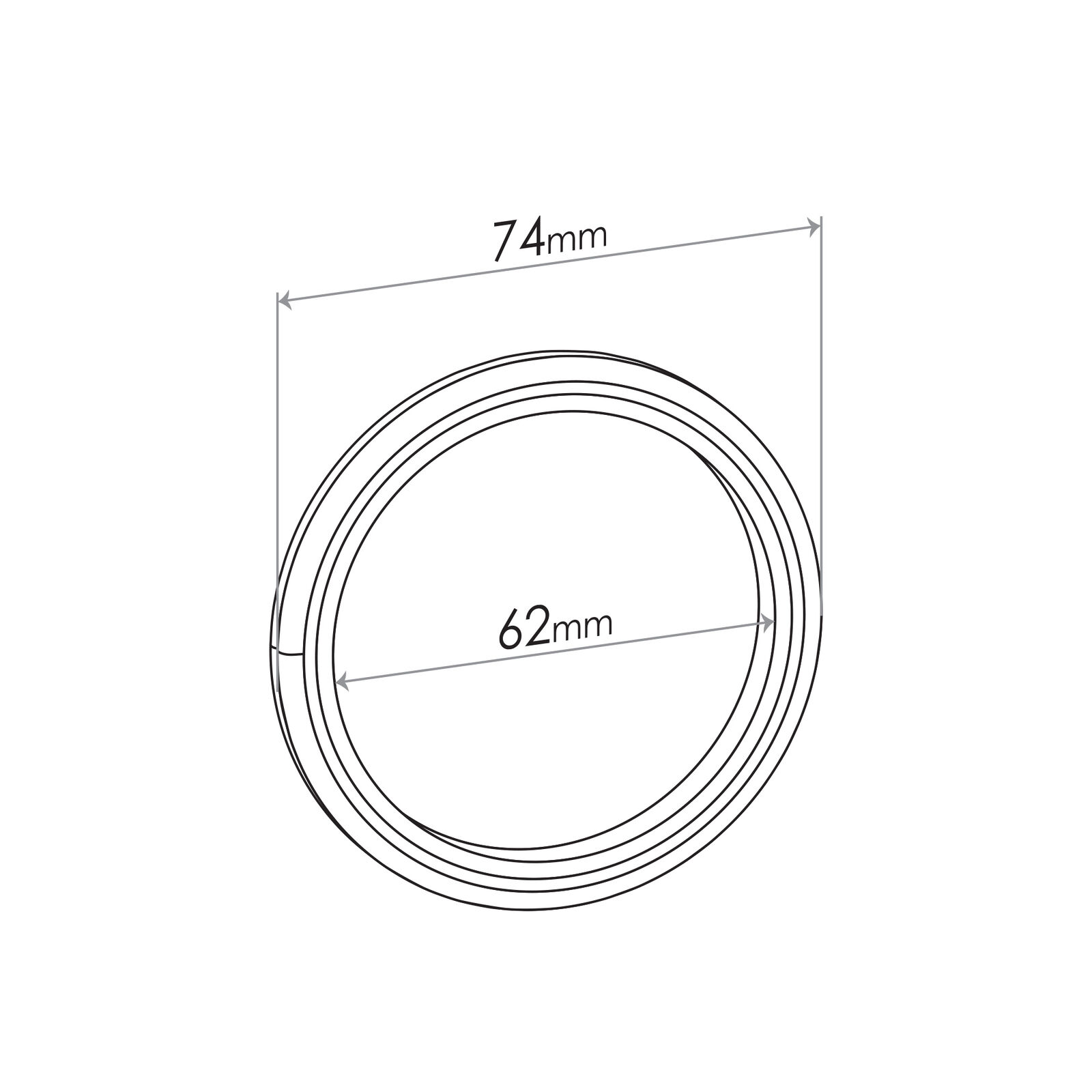 Redback Flange Gasket for various Holden, Toyota, Ford & Lexus vehicles image