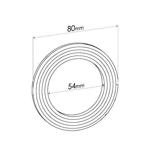 Redback Flange Gasket for Toyota Estima (01/2000 - 01/2006), Tarago (02/2000 - 02/2006) image