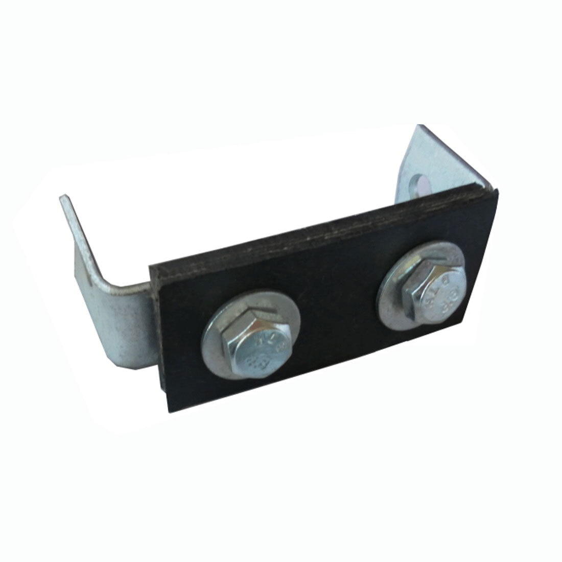 Universal Exhaust Hanger suit Ford Holden Chev -  Double End Bracket with Rubber image