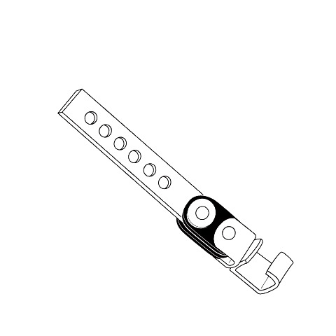 Exhaust Brackets - Universal, 360 degree Swivel image