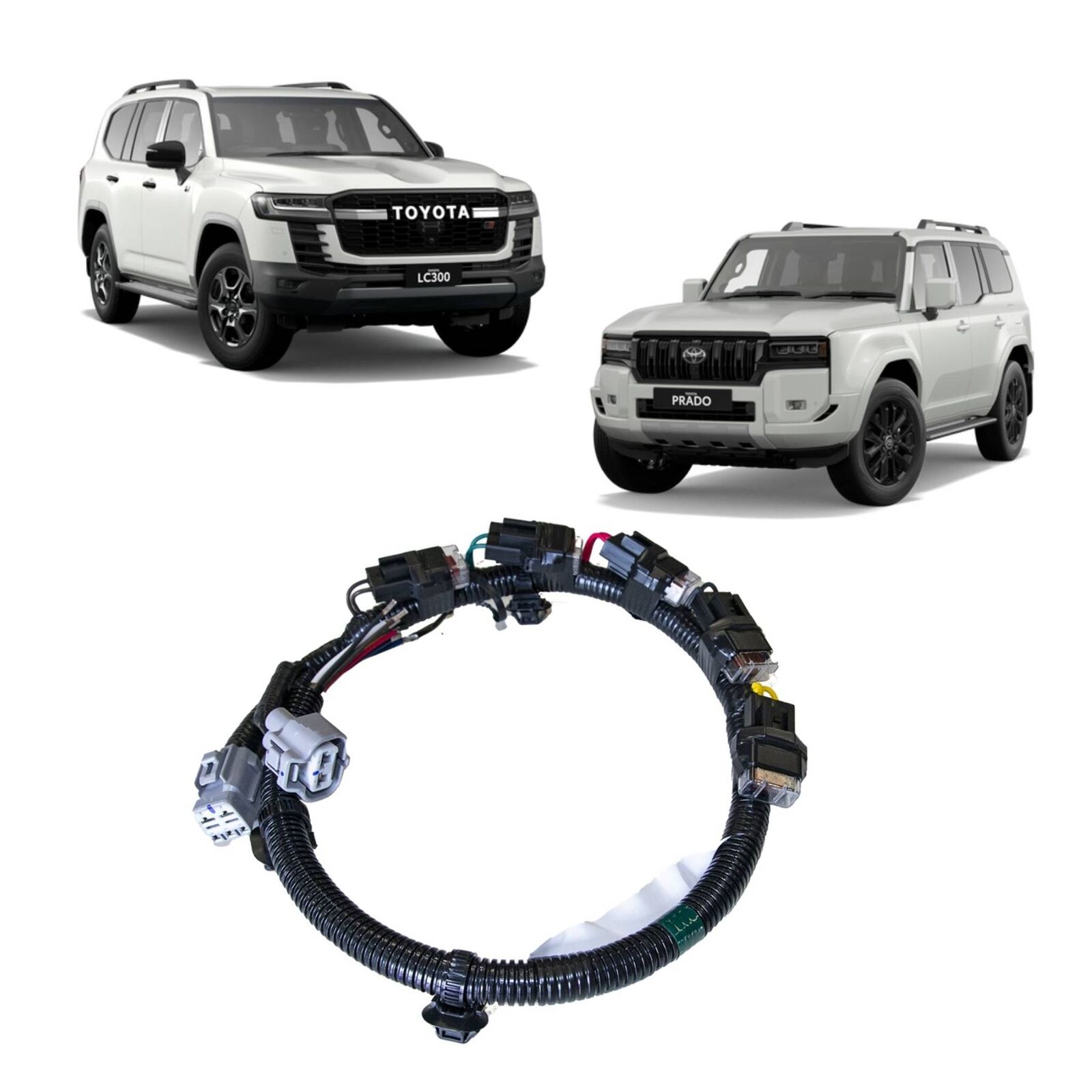 TAG Direct Fit Wiring Harness for Toyota Landcruiser (07/2021 - on) image