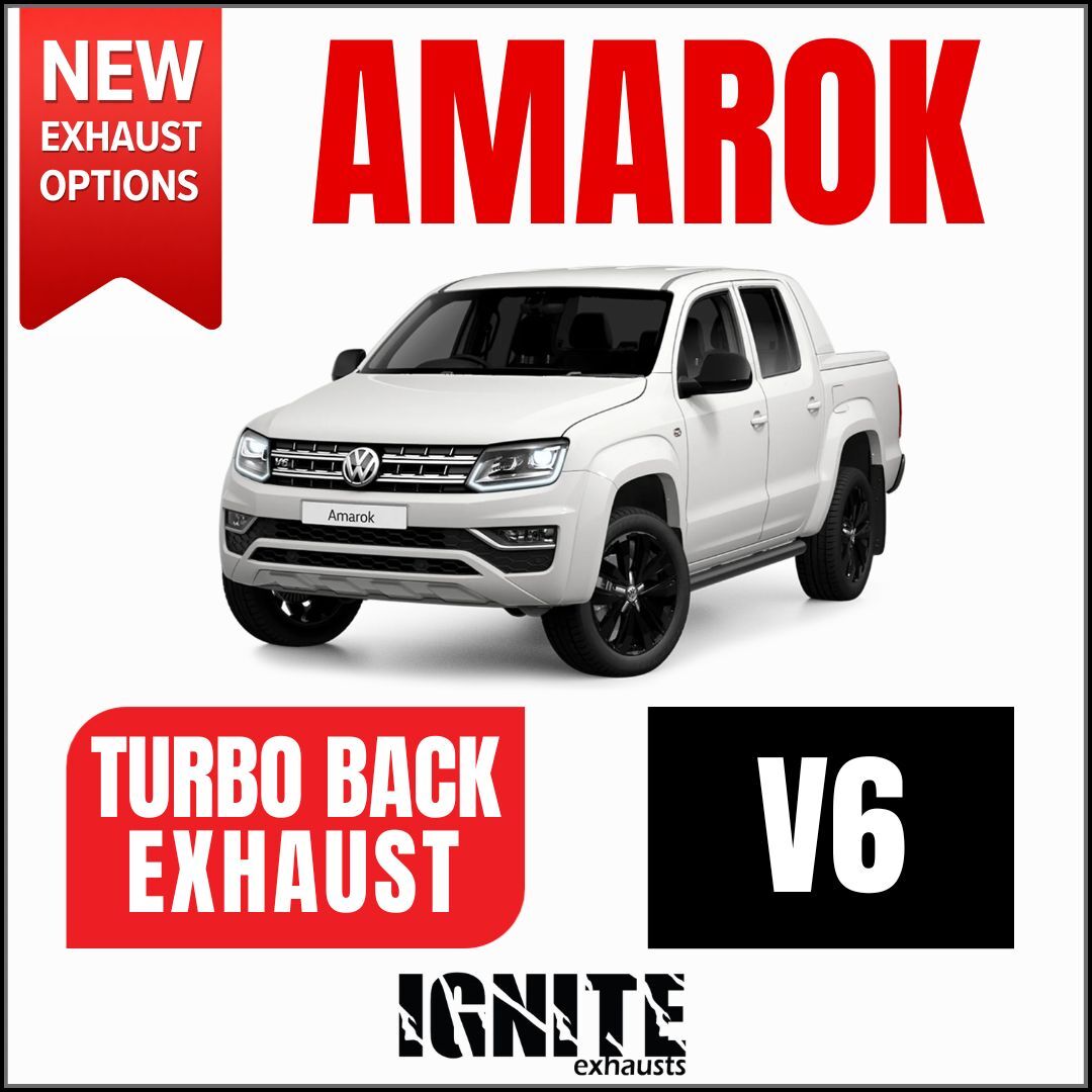 Volkswagen Amarok V6 TD MY17 on 3" Turbo Back Exhausts