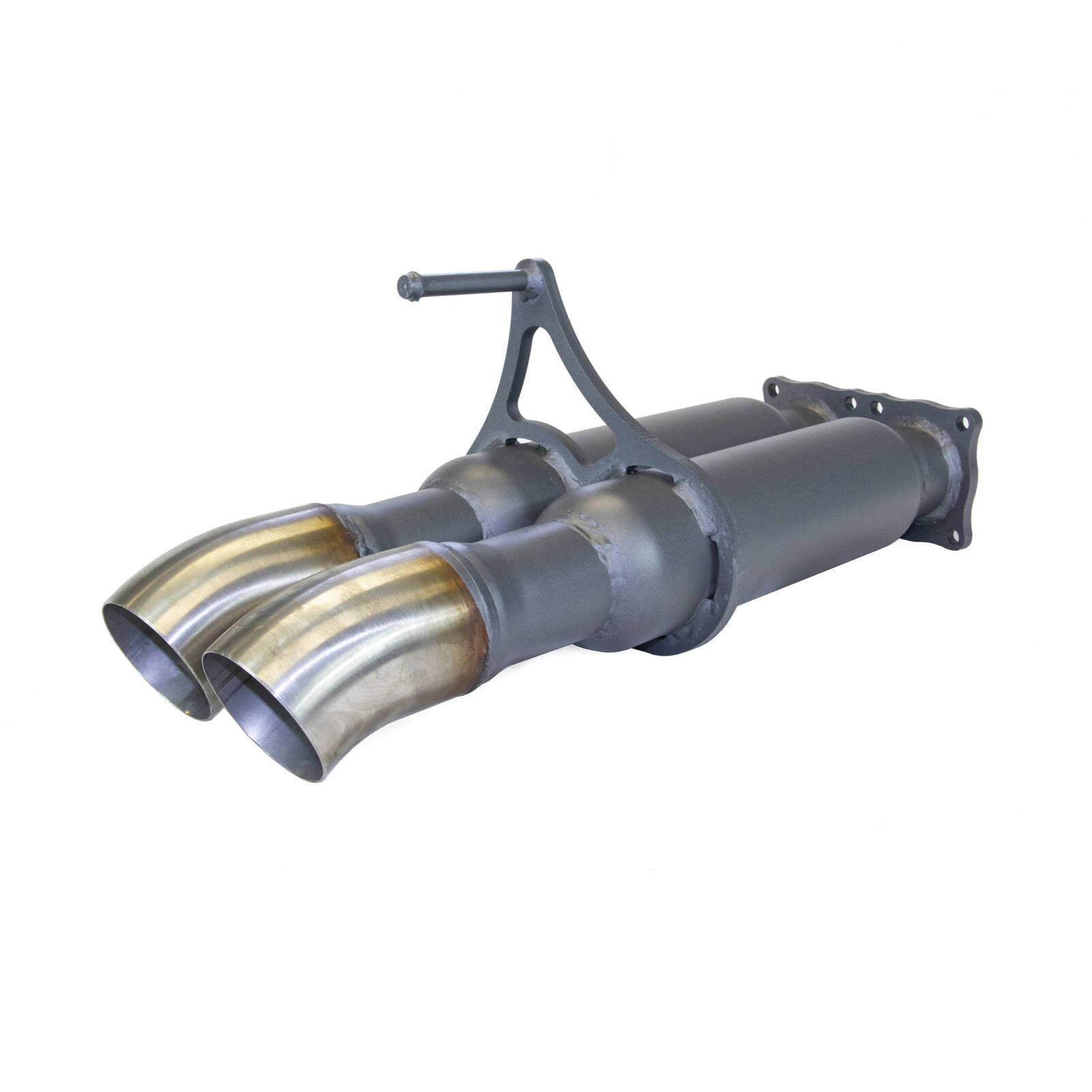 Redback Extreme Duty Rear Hot Dog Muffler for Toyota Landcruiser 200 Series 4.5L V8 (11/2007 - on) image