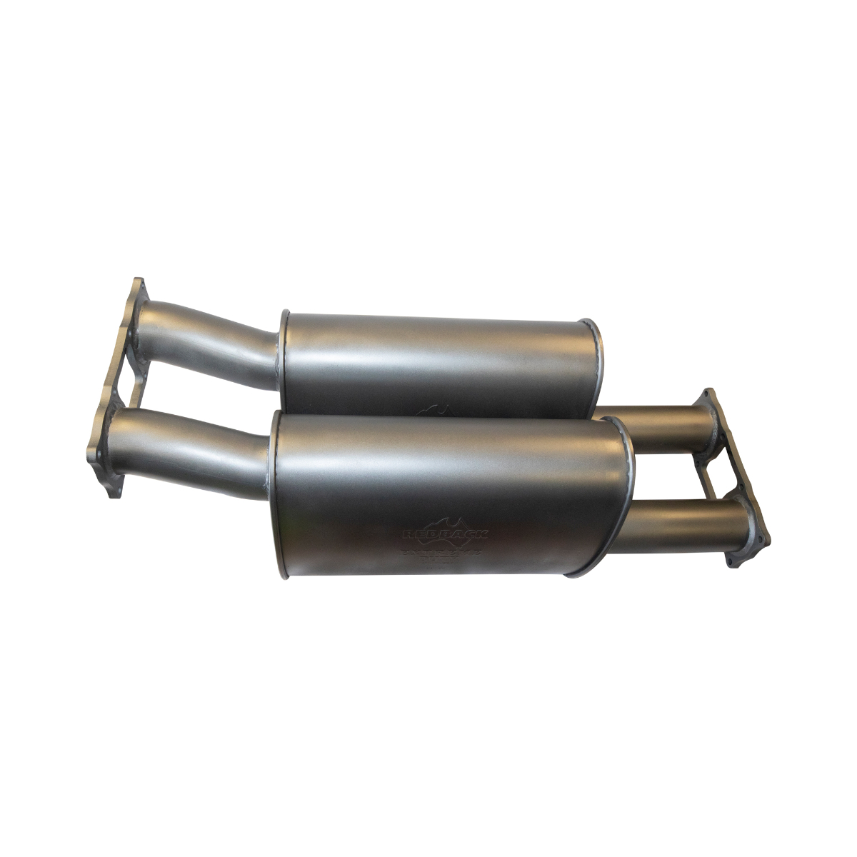 Redback Extreme Duty Offset/Offset 11"x6" Twin Large Muffler Assembly image