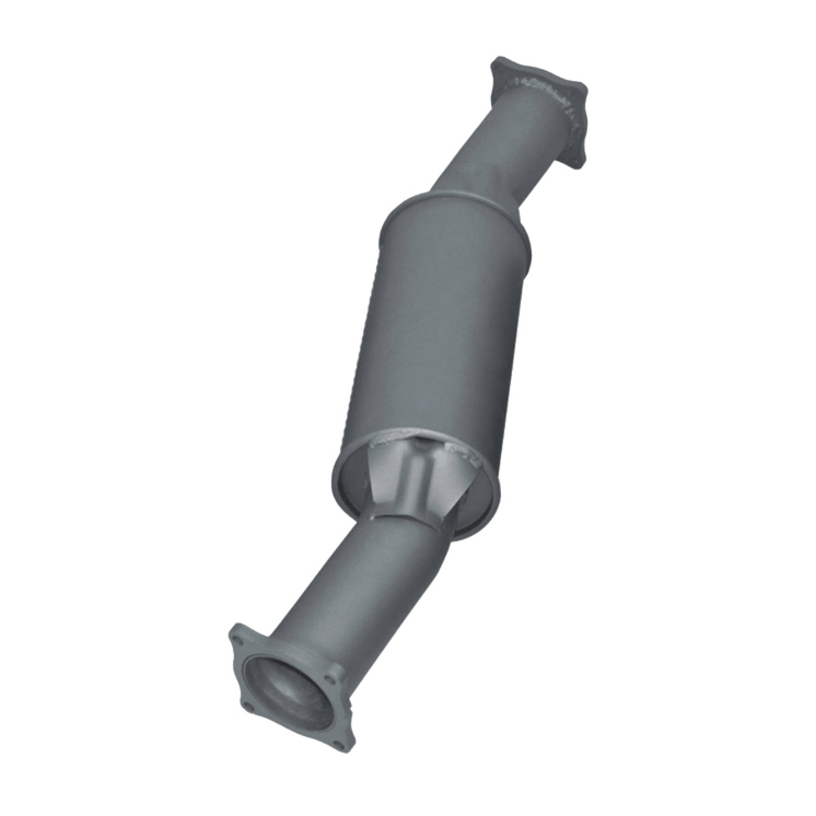 Redback Extreme Duty Offset/Clocked Offset 5" Round Resonator Muffler image