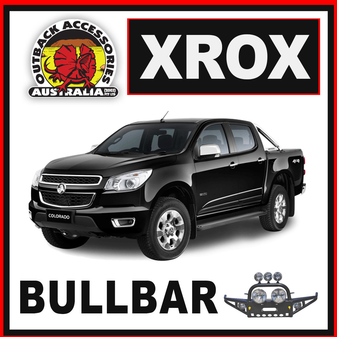 Holden RG Colorado XROX Comp Bullbar image
