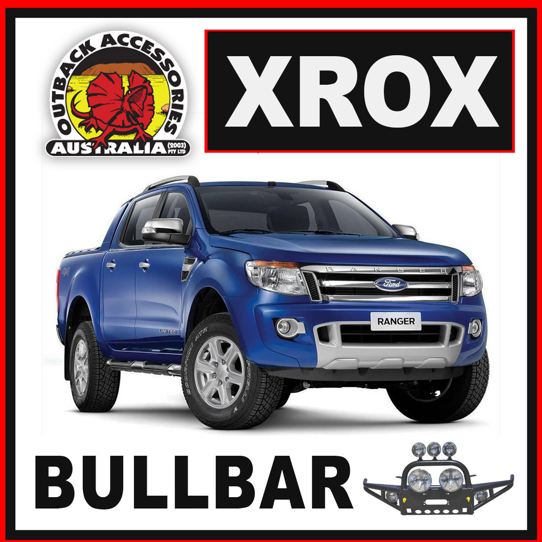 Ford PX Ranger XROX Comp Bullbar image