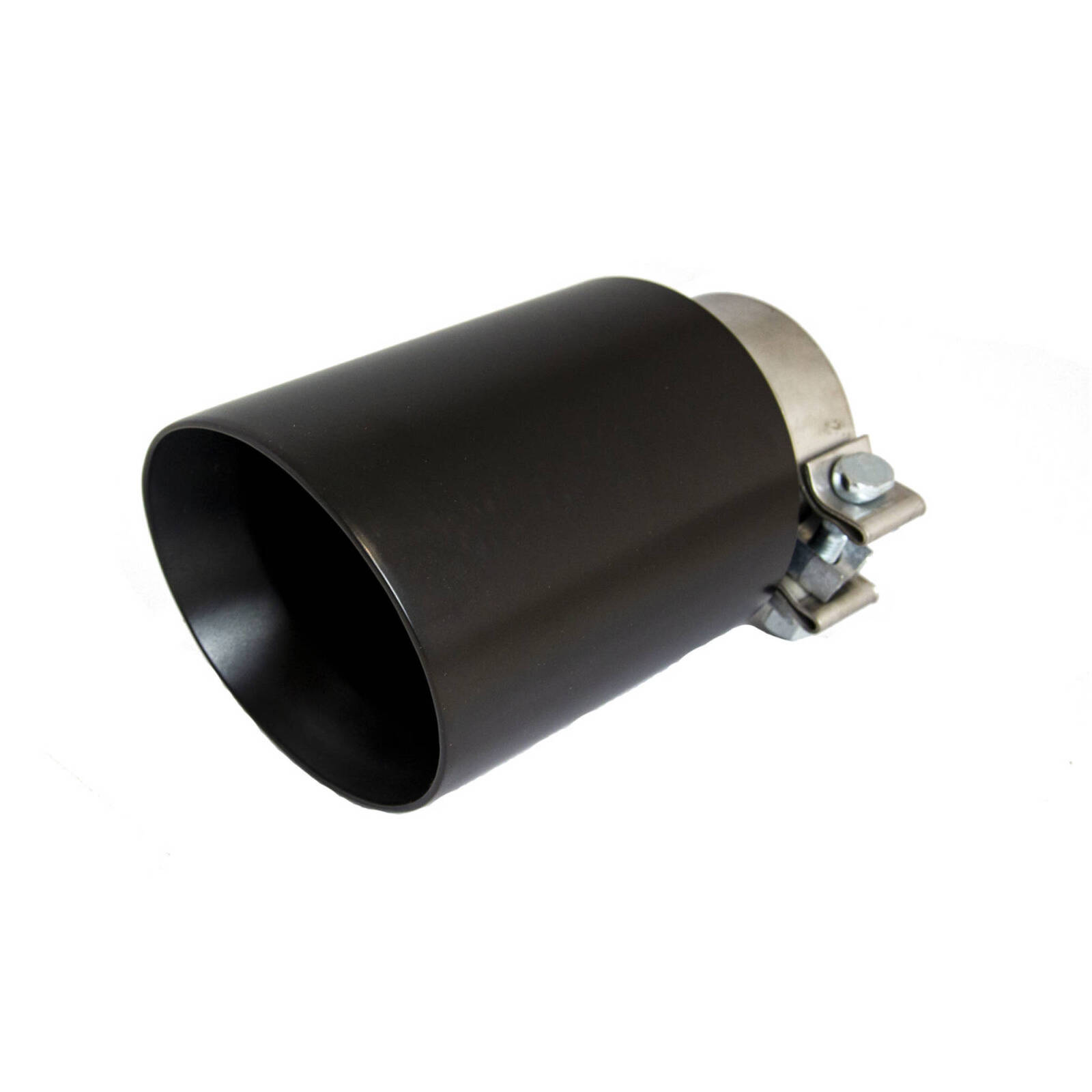 Stainless Steel 5" Exhaust tip with Matte Black Finish image