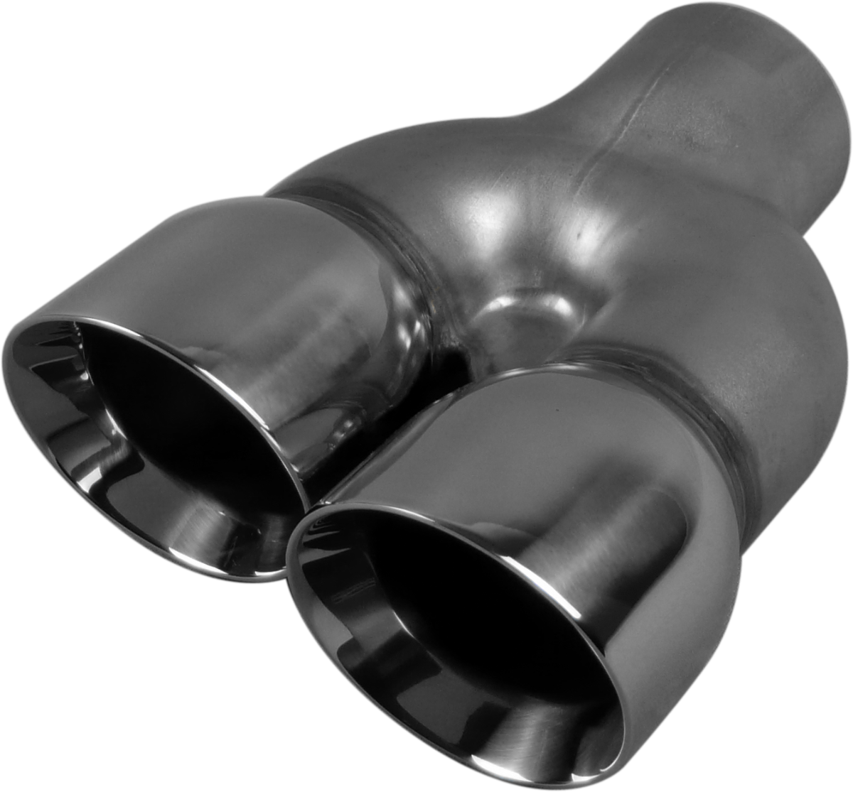 VE Commodore - Left, In 63mm(2-1/2"), Out 76mm(3")x2, Stainless image