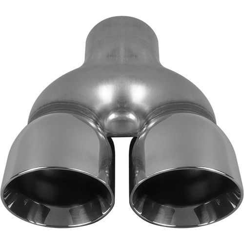 VE Commodore - In 57mm(2-1/4"), Out 76mm(3")x2, Stainless image