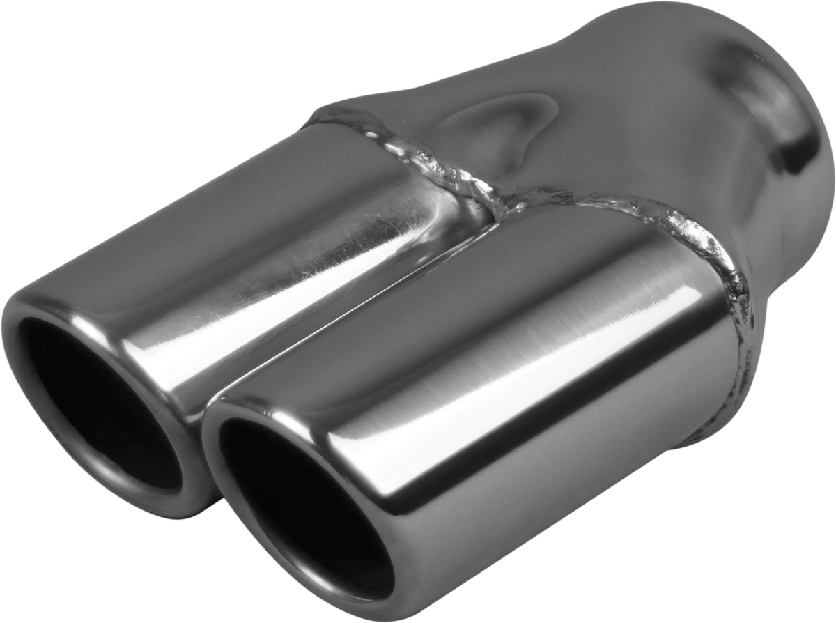 VT Commodore - In 51-76mm(2" - 3"), Out 63mm(2-1/2")x2, Stainless, YP63VT image