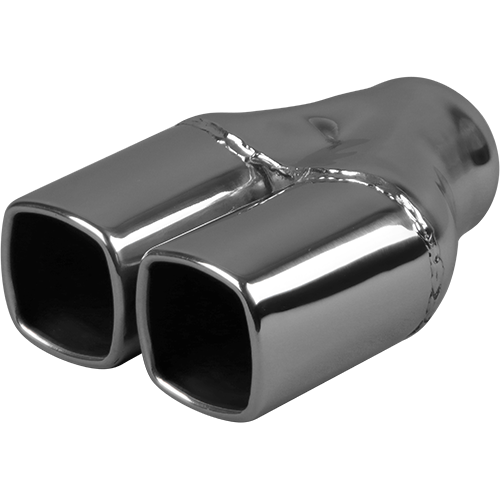 In 51-76mm(2" - 3"), Out 63mm(2-1/2")x2, Stainless, YP70SQ image