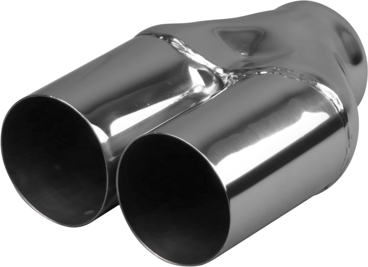 In 51-76mm(2" - 3"), Out 76mm(3")x2, Stainless, YP76SC image