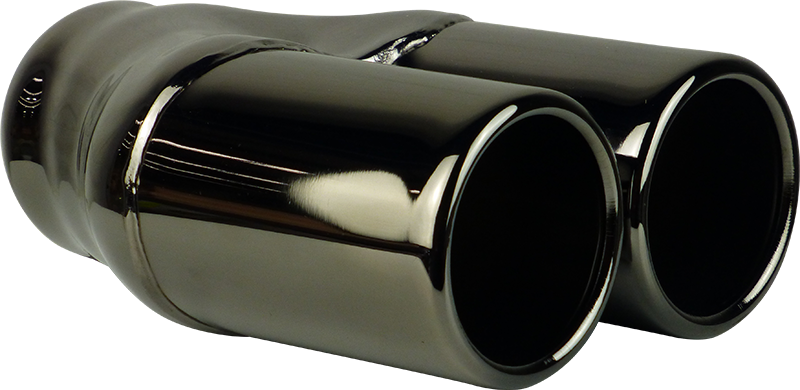 In 51-76mm(2" - 3"), Out 76mm(3")x2, Black Chrome, YP76RX image