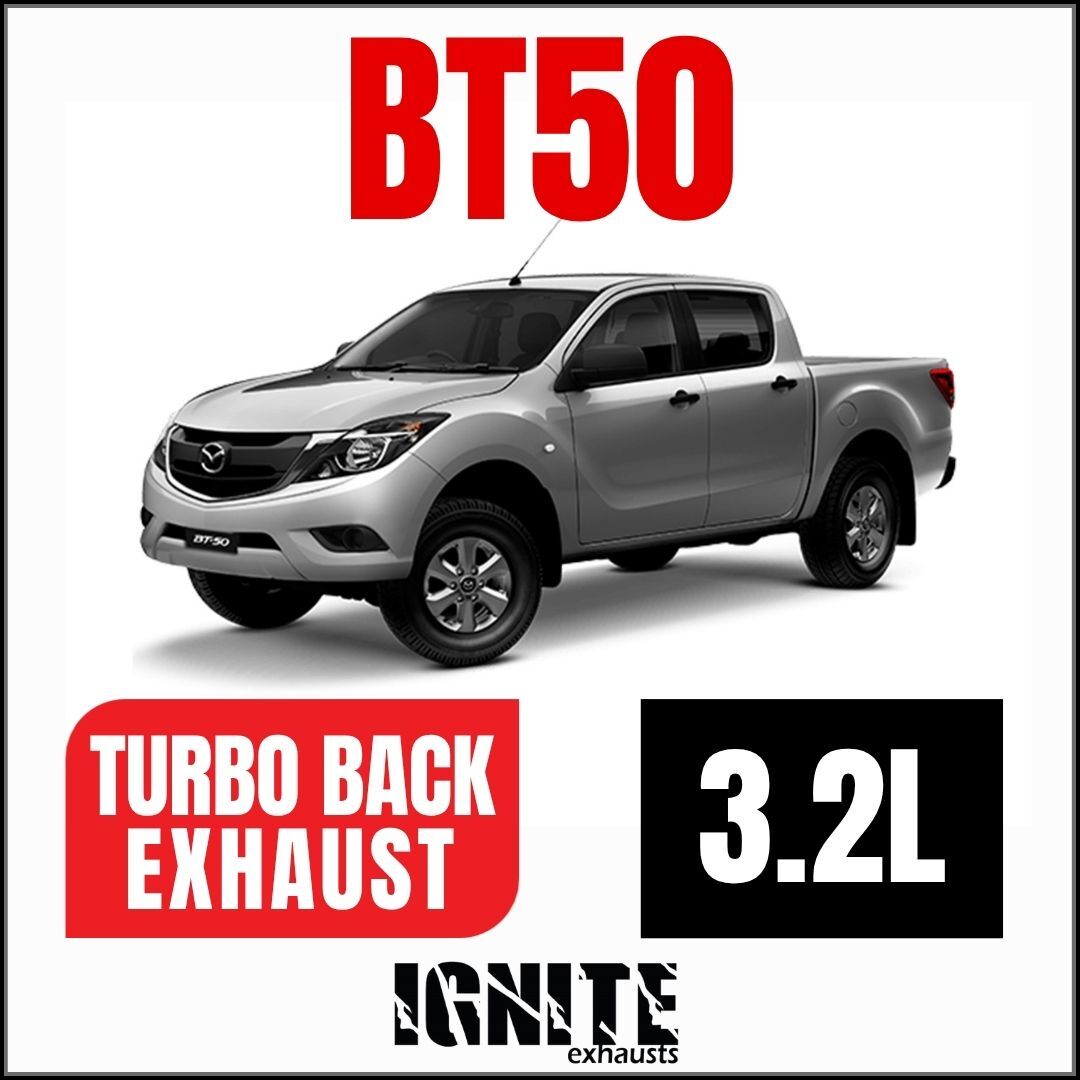 Mazda BT50 Exhaust 3.2L 3" Turbo Back Systems image