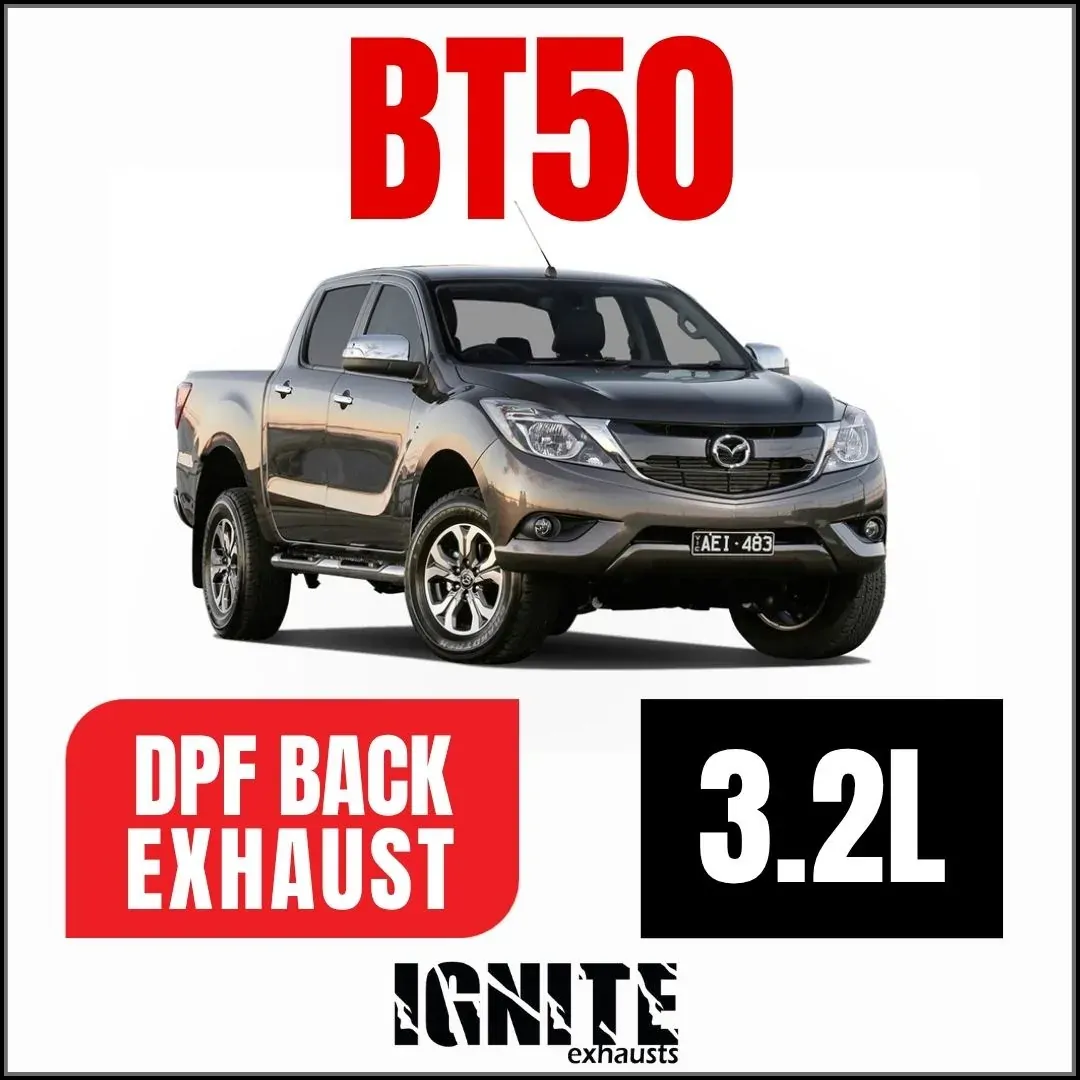 Mazda BT50 Exhaust 3.2L 3" DPF Back Systems