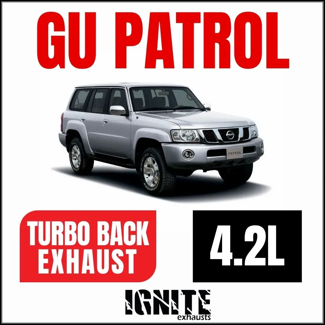 Nissan GU Patrol Exhaust Wagon 4.2L 3" Inch Systems