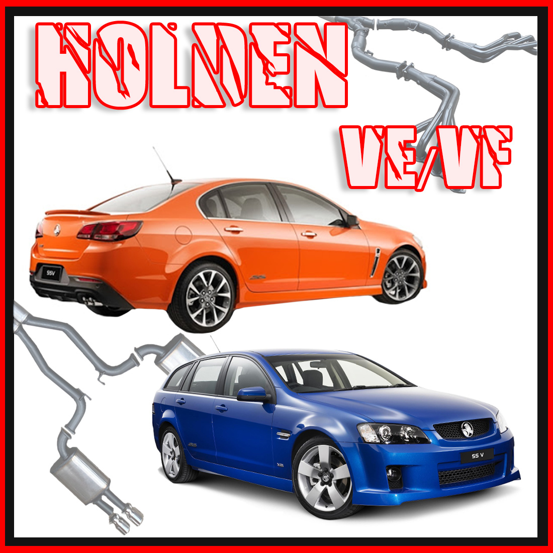 Holden Commodore VE/VF Exhaust Sedan & Wagon Performance Systems image