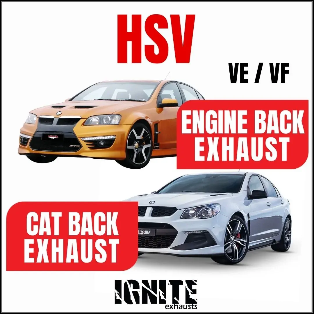 HSV VE/VF 6.0L & 6.2L Sedan Performance Exhaust