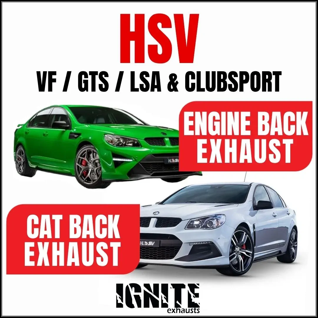 HSV VF LSA GTS 6.2L Sedan Performance Exhaust